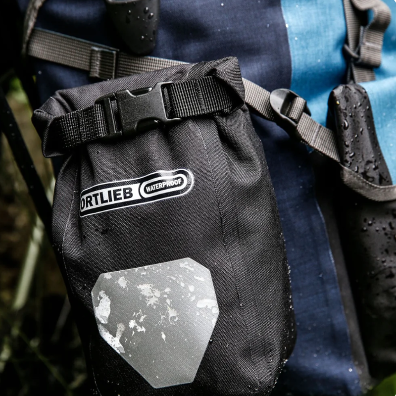 Ortlieb - Outer Pocket - Small - Black - includes mounting rails-3
