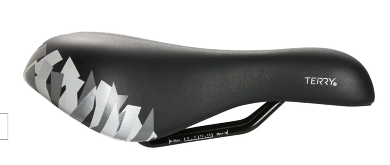 Terry Cite X Saddle - Steel Skyline Women's Black/Skyline