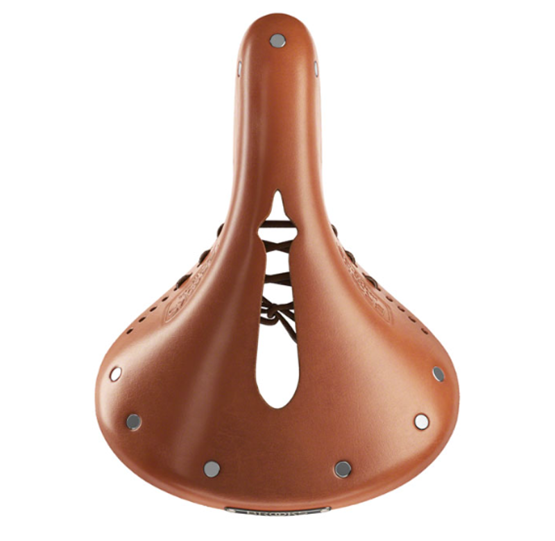 Brooks B17 Carved Saddle - Steel Honey-1