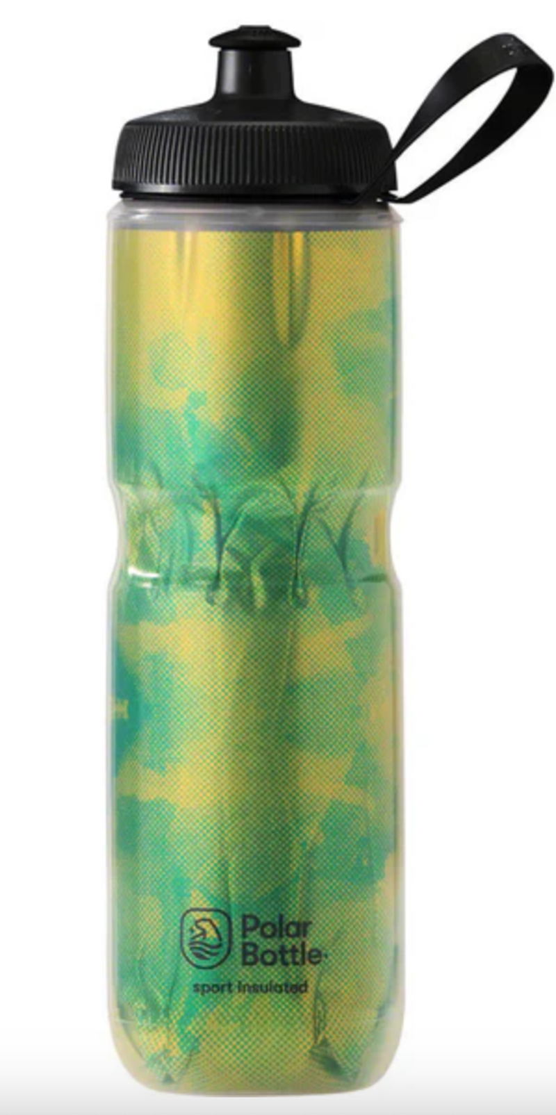 Polar Bottle -SPORT INSULATED Fly Dye - 24oz - Lime