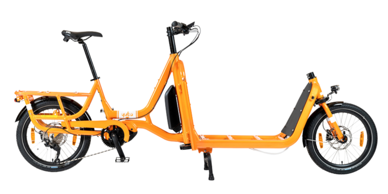 Yuba - SuperCargo CL - Orange - Bosch Cargo Line - 500Wh - Intuvia - 10-speed