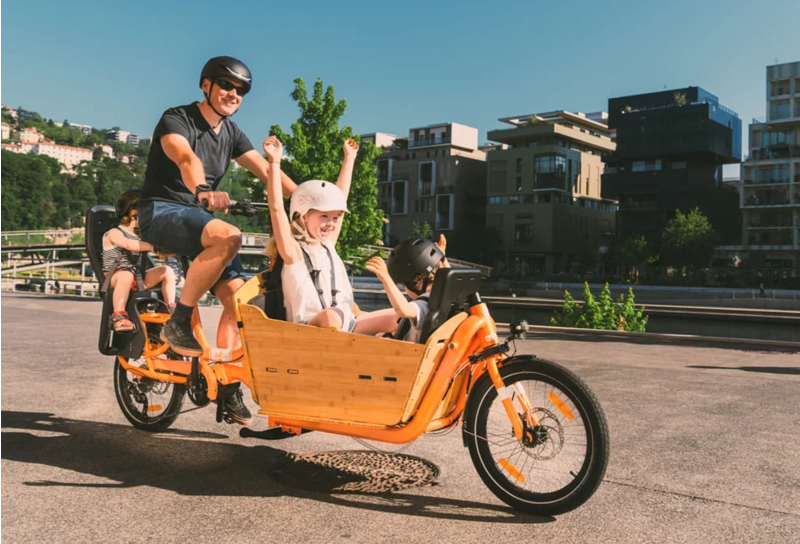 Yuba - SuperCargo CL - Orange - Bosch Cargo Line - 500Wh - Intuvia - 10-speed-1