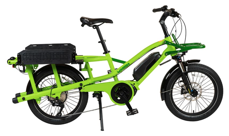 Yuba - Fastrack - Green - Shimano E7000 - 500wh - 10-speed-1