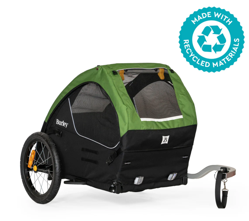 Burley Tail Wagon Pet Trailer - Fern Green 16
