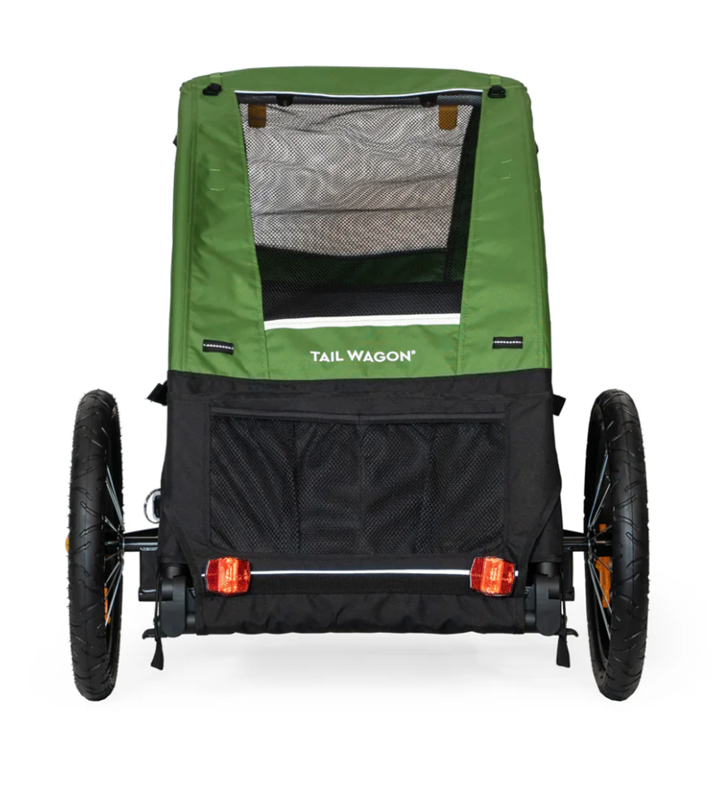 Burley Tail Wagon Pet Trailer - Fern Green 16-1