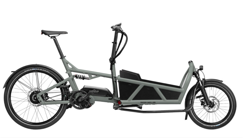 Load 60 Touring - Gray - Intuvia - 500Wh - Low Walls w/child cover - rear carrier