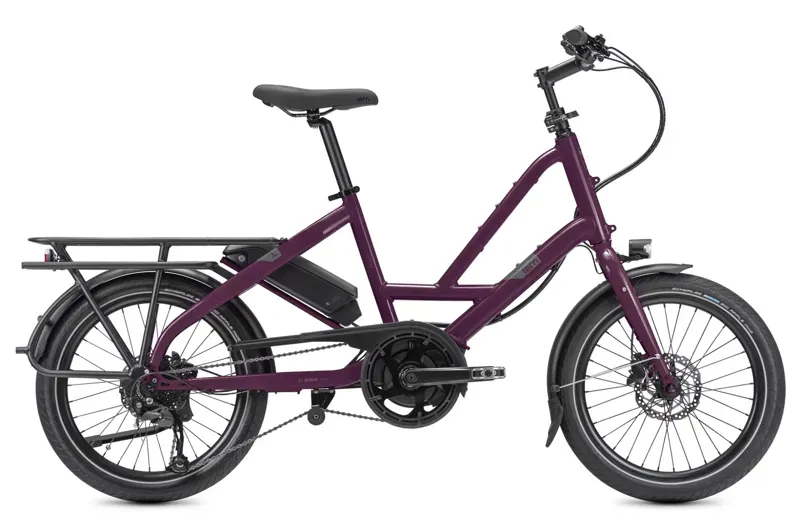 Tern Quick Haul P9 Sport E-Bike In Merlot