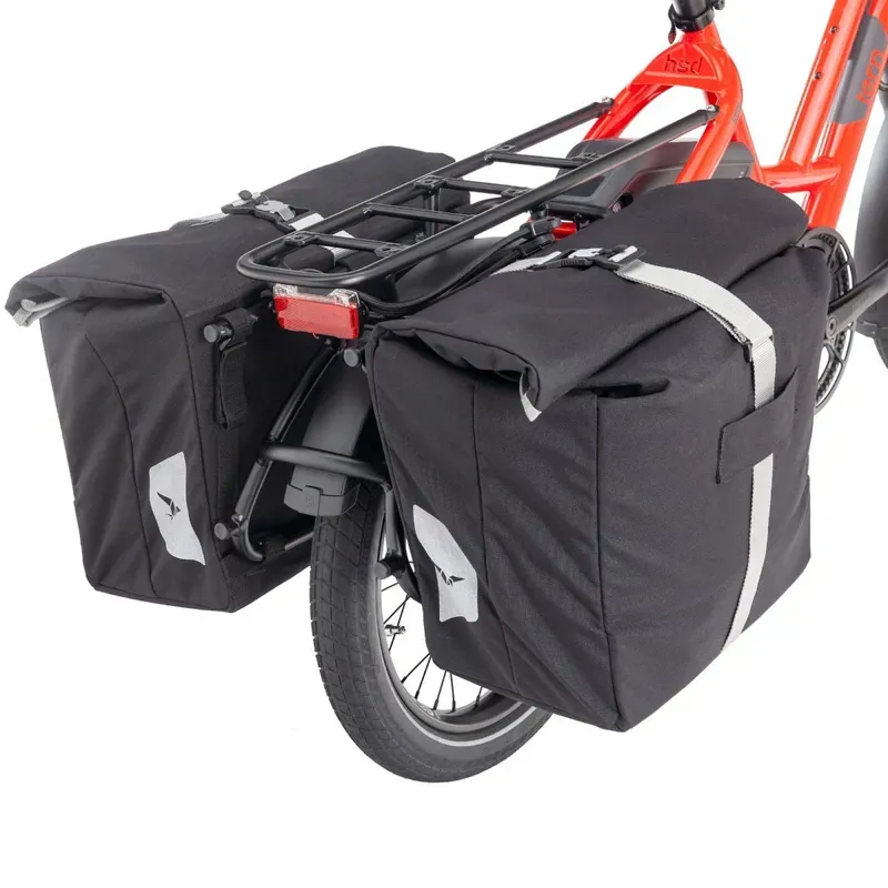 Tern HSD 37 Cargo Hold Pannier Bags in Black